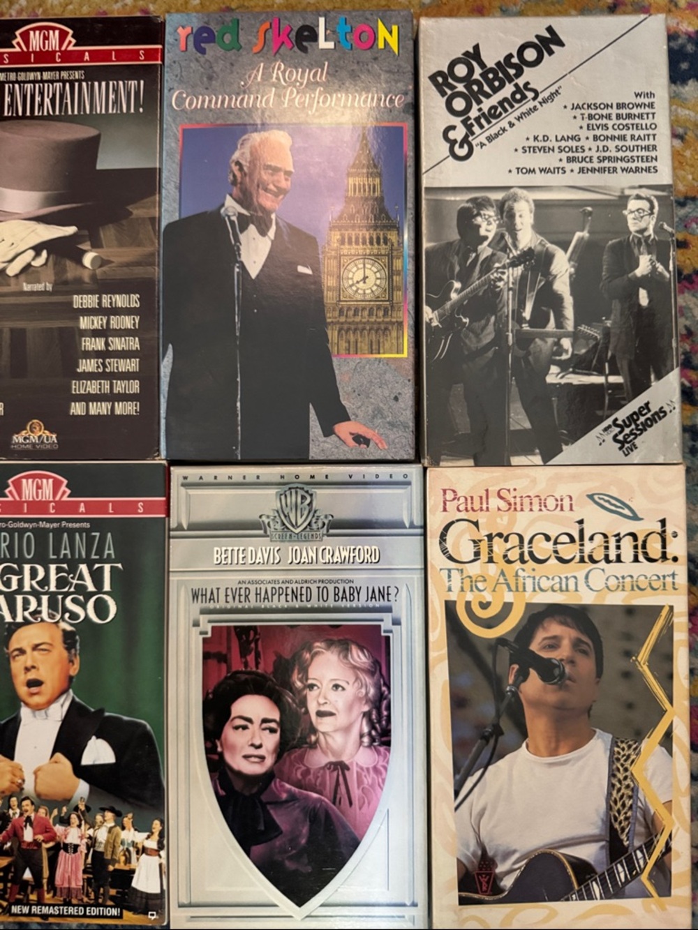 35 classic VHS movies - see photos for titles musicals drama concerts comedies - Picture 6 of 9